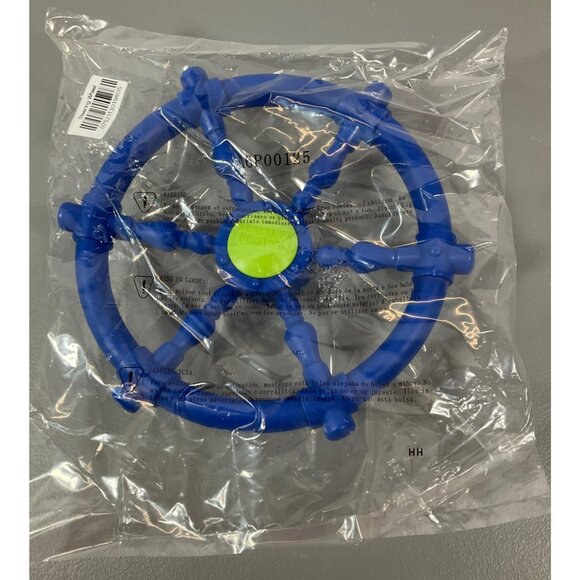 Backyard Discovery Premium Steering Wheel - Blue and Lime - NO HARDWARE - Picture 1 of 2